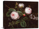 "Pink Roses" Stretched Canvas Giclee by Johan Laurents Jensen, 22"x18"