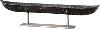 Uttermost River Boat Sculpture