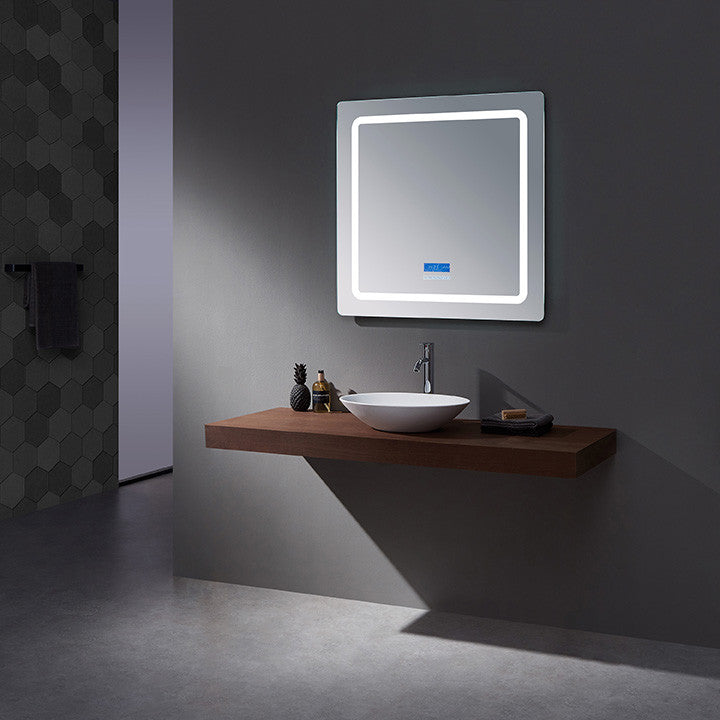 Caldona 36" Wide x 32" Tall LED Mirror w/ Defogger