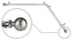 Arman Corner Window Curtain Rod, Satin Nickel, 48"-84"