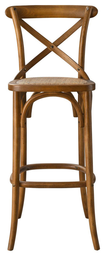 Gear Bar Stool, Walnut