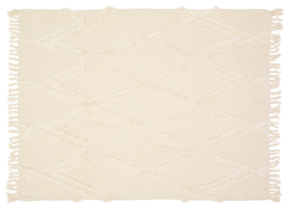 Tufted Diamond Throw Blanket