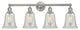 Innovations 616-4W-SN-G2811 4 Light 33.25" Vanity Light, Brushed Satin Nickel