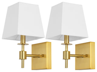 Safavieh Clauren 7.25" Wall Sconce, Brass