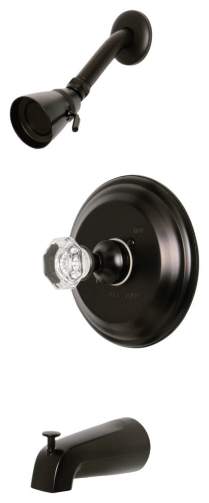 Kingston Brass Single-Handle Tub and Shower Faucet, Oil Rubbed Bronze