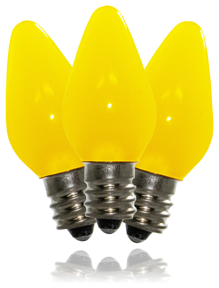 C7 Frosted Yellow LED Retrofit Bulb