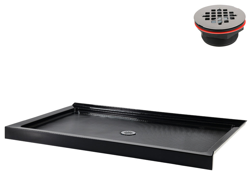 Streamline NT-2244-60BL-CR 60"x36" Shower Base, Drain Included