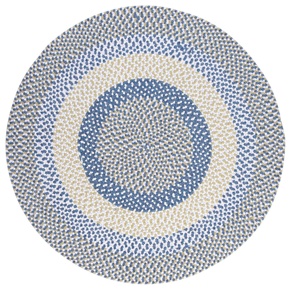 Colonial Mills Blokburst BK59 Blueberry Pie Kids/Teen Area Rug, Round 10'x10'