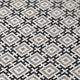 Indoor/Outdoor Marlo MO1 Black Machine Washable 8' x 8' Rug