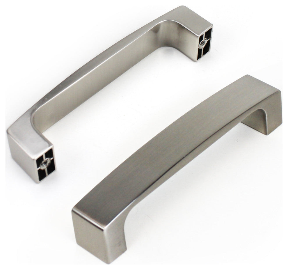 Dowell Series 3006 Handles, Brushed Nickel, 5 Pack, 128mm / 5" CTC