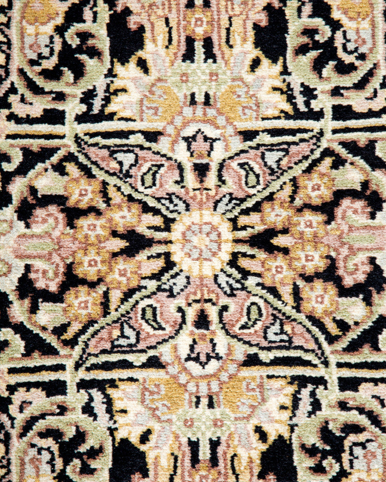 Mogul, One-of-a-Kind Hand-Knotted Area Rug Gray, 2' 7 x 8' 4