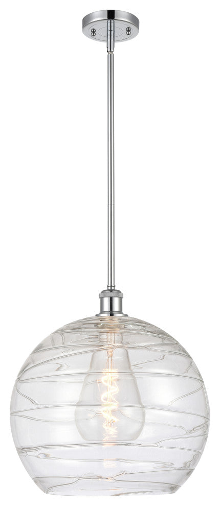 Innovations 516-1S-PC-G1213-14 1 Light Pendant, Polished Chrome