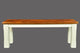 Timbergirl Mysore Farmhouse Chic Bench, 18" Height X  X 50" Wide X 16" Deep