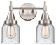 INNOVATIONS LIGHTING 447-2W-SN-G54-LED Caden 2 Light 17 inch Bath Vanity Light