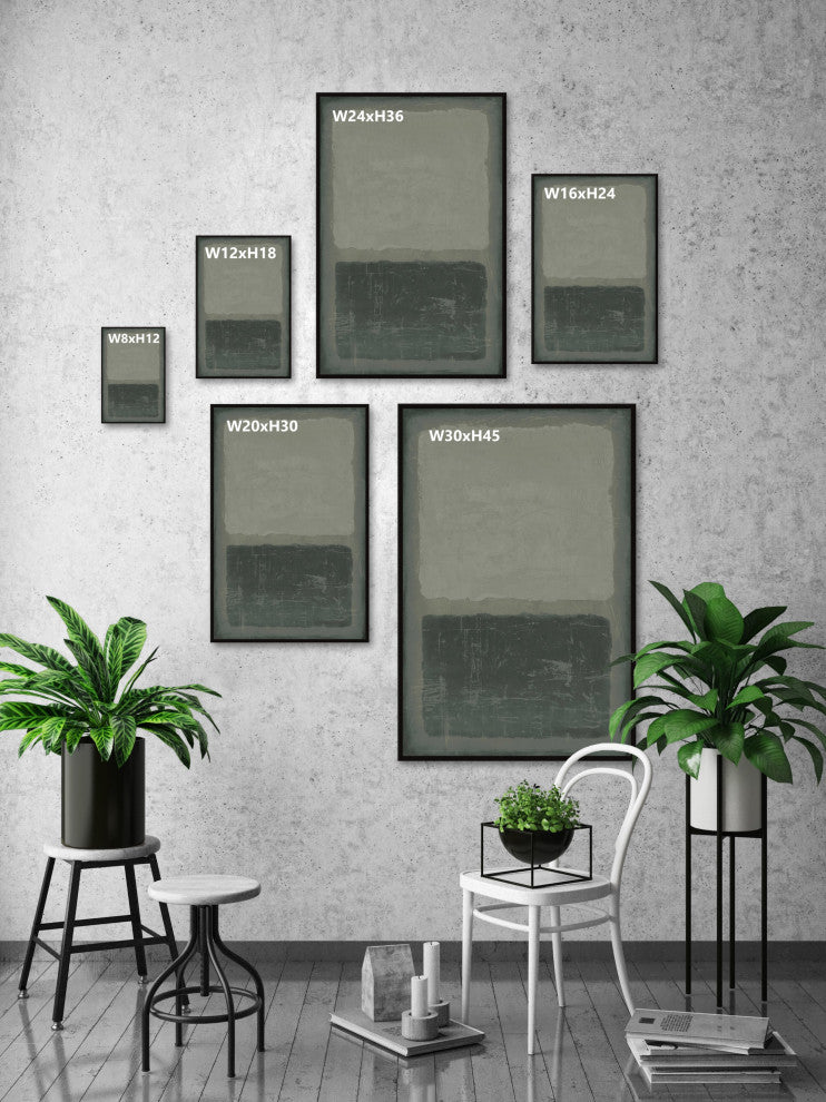 "Racial Tension" Floater Framed Painting Print on Canvas, 30x45