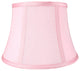 7x10x7" Faux Silk Bell Lamp Shade, Pink