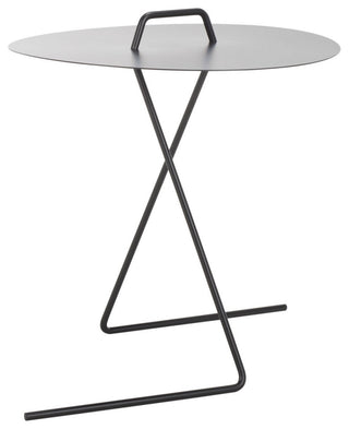 Safavieh Eugenia Side Table, Matte Black