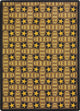 Any Day Matinee Rug, Marquee Star, Chocolate, 5'4"x7'8"