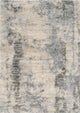 KAS Merino 6704 Ivory/Blue Palette Area Rug, 5'3"x7'7"