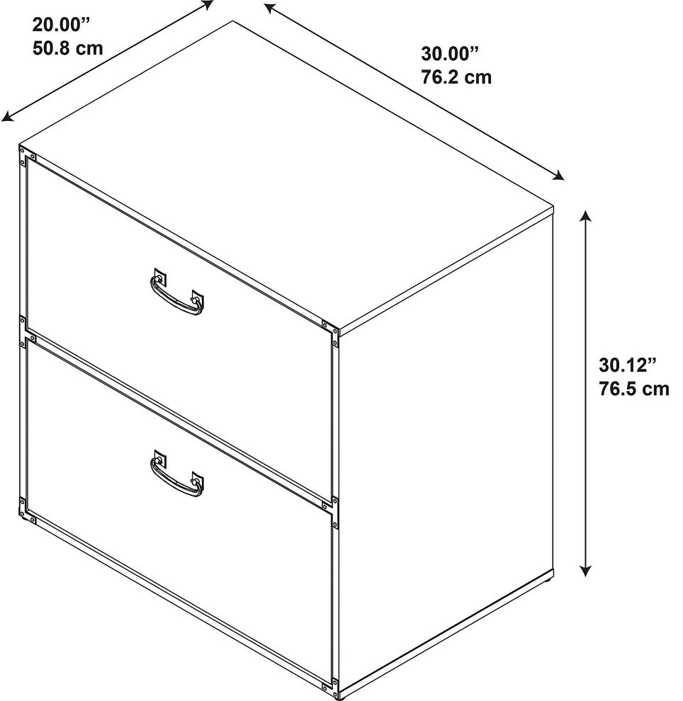 Ironworks Lateral File Cabinet, Kathy Ireland Office