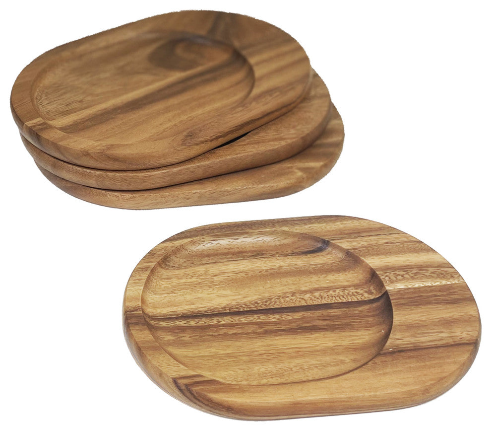 Individual Cocktail Serving Tray, Set of 4