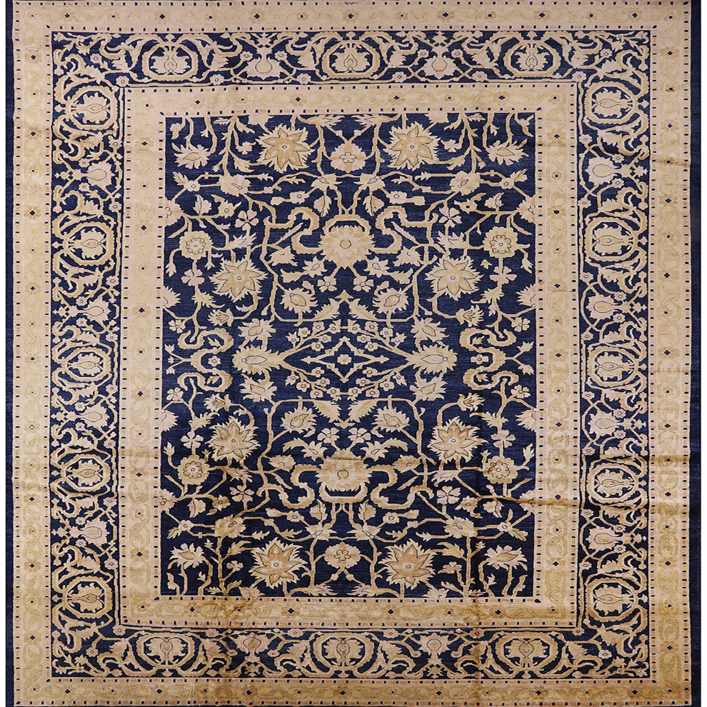 Ahgly Company Indoor Square Mid-Century Modern Area Rugs, 8' Square
