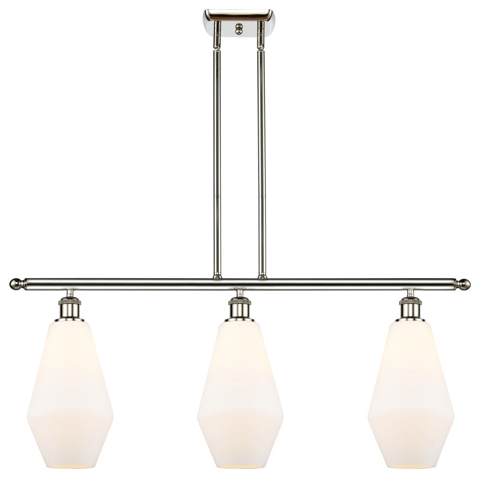 Innovations 516-3I-PN-G651-7-LED 3-Light Island Light, Polished Nickel