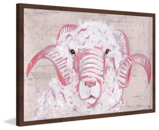 "Beliers" Framed Painting Print, 24"x16"