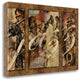 "Jazz - Triptych" By Eric Yang,Ready to Hang Giclee Print on Gallery Wrap Canvas