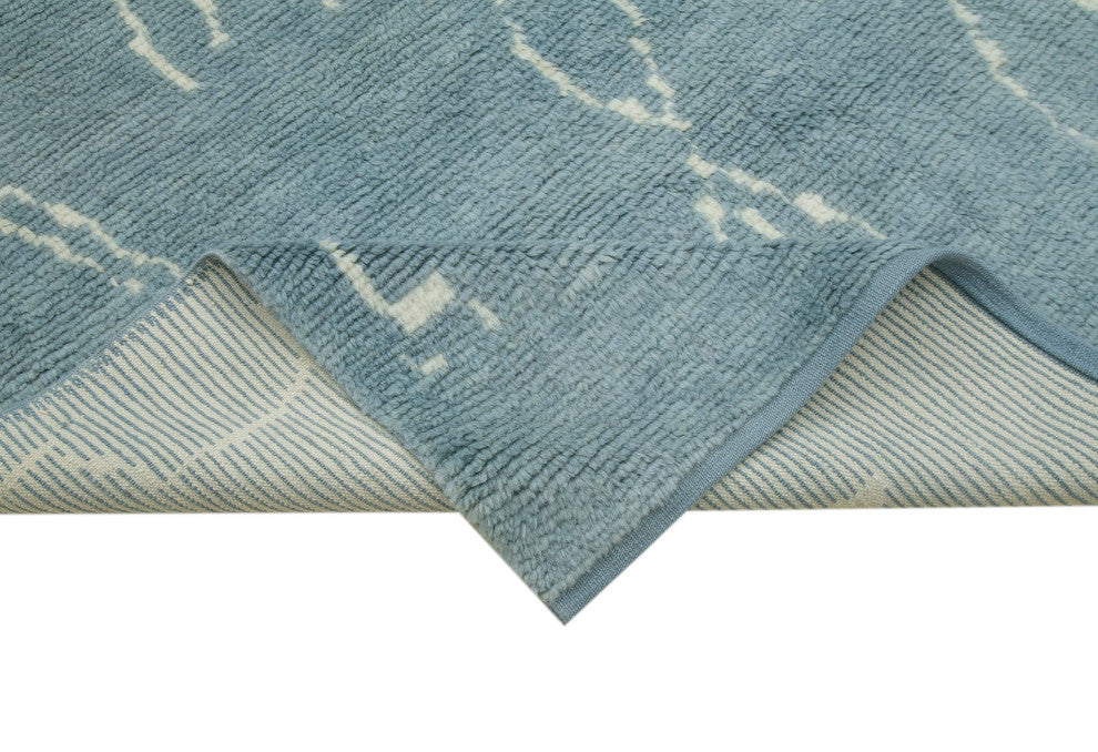 Rug N Carpet - Handmade Unique 6' 3'' x 10' 9'' Moroccan Area Rug