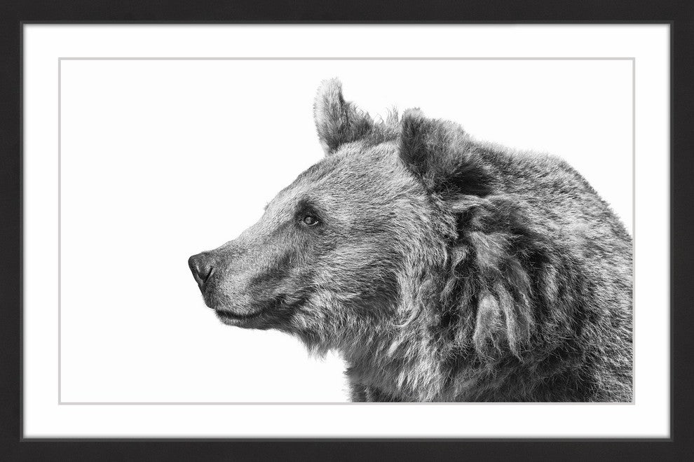 "Calm Observance" Framed Painting Print, 36x24