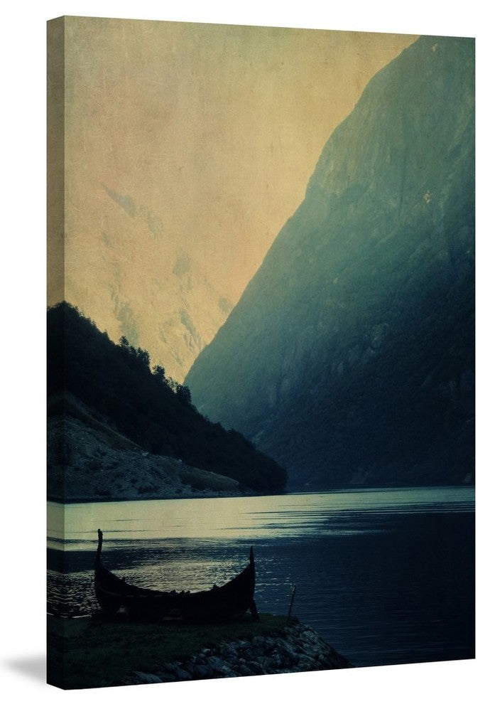 "Adventure Awaits" Print on Canvas by Ingrid Beddoes