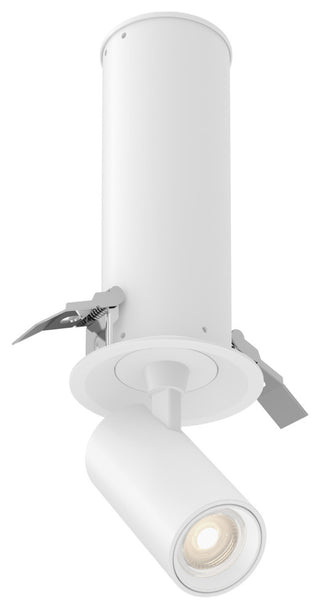 Aperture 3"5CCT Multi Functional Recessed Light With Adjustable Head, White