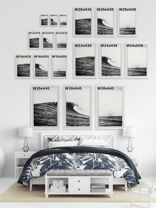 Summer Waves Triptych, Set of 3, 24x36 Panels