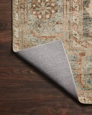 Margot Oriental Ocean/Spice Area Rug, 7'6"x9'6"