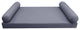 Style5 Queen Knife Edge Outdoor Mattress Bolster Slip Cover COMPLETE SET AD001