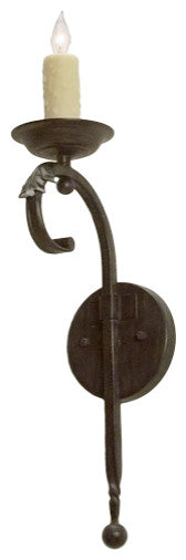 5 Wide Andorra 1 Light Wall Sconce
