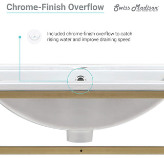 Pierre 24 Single, Metal Frame, Open Shelf, Bathroom Vanity, Gold