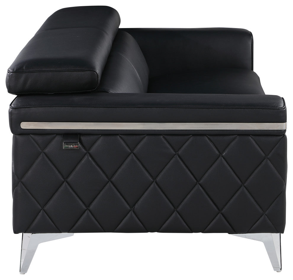 Mia Top Grain Italian Leather  Sofa