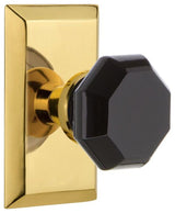 Nostalgic Warehouse STUWAB_SD_NK Studio Solid Brass Rose Single - Polished