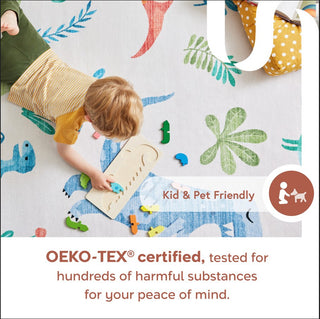 Nuloom Lolita Faded Washable Indoor/Outdoor Area Rug, Beige 7'5"x9'6"