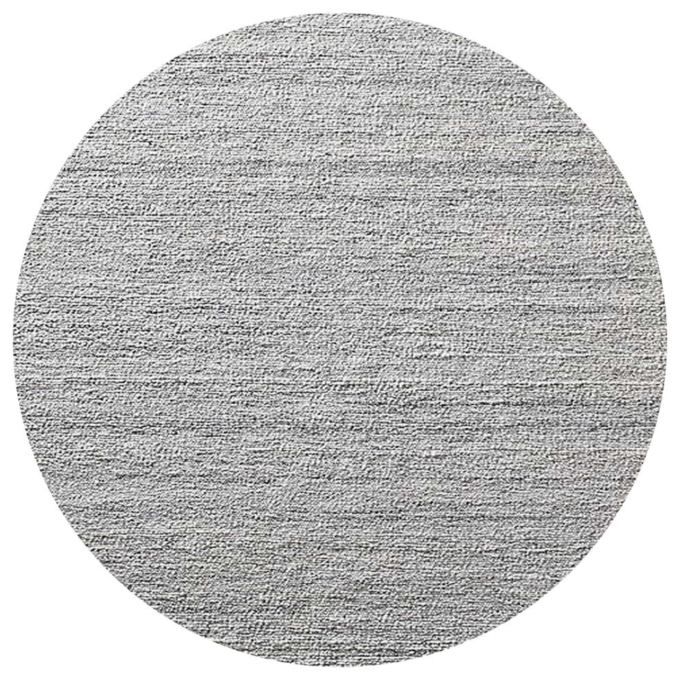 Ahgly Company Indoor Round Mid-Century Modern Area Rugs, 5' Round