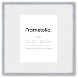 20" x 20" Steel Silver 13/16" Ramino Gallery Frame