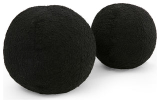 Balle Pillow-Knoll Onyx-Set of 2-12.5"