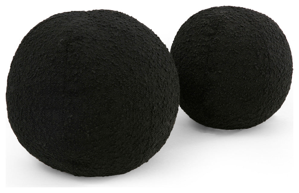 Balle Pillow-Knoll Onyx-Set of 2-12.5"