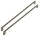 Dowell Series 3008 Handles, 320mm/12.6" CTC, 3-Pack, Brushed Nickel