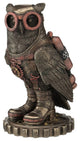 Steampunk Owl With Goggles And Jetpack - Figurine Statue by Veronese Design