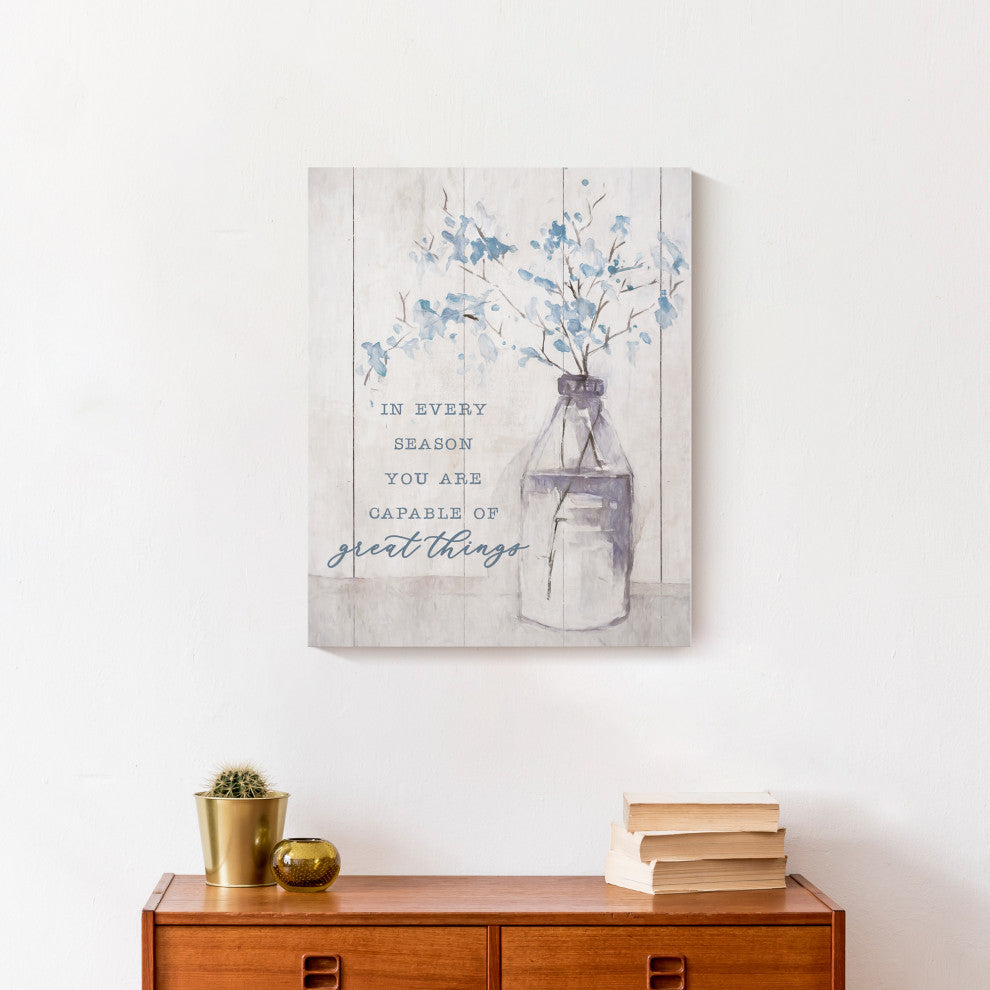 You are Capable 16x20 Canvas Wall Art