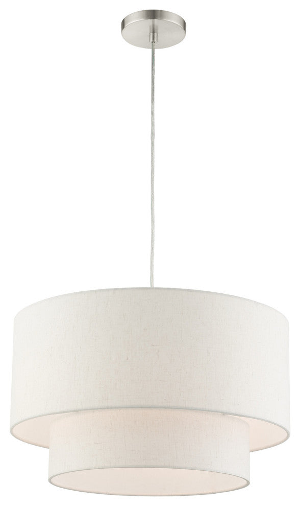 Brushed Nickel Casual, Transitional, Versatile, Minimal Pendant