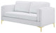 Sofa, Fabric, White, Modern, Living Lounge Room Hotel Lobby Hospitality